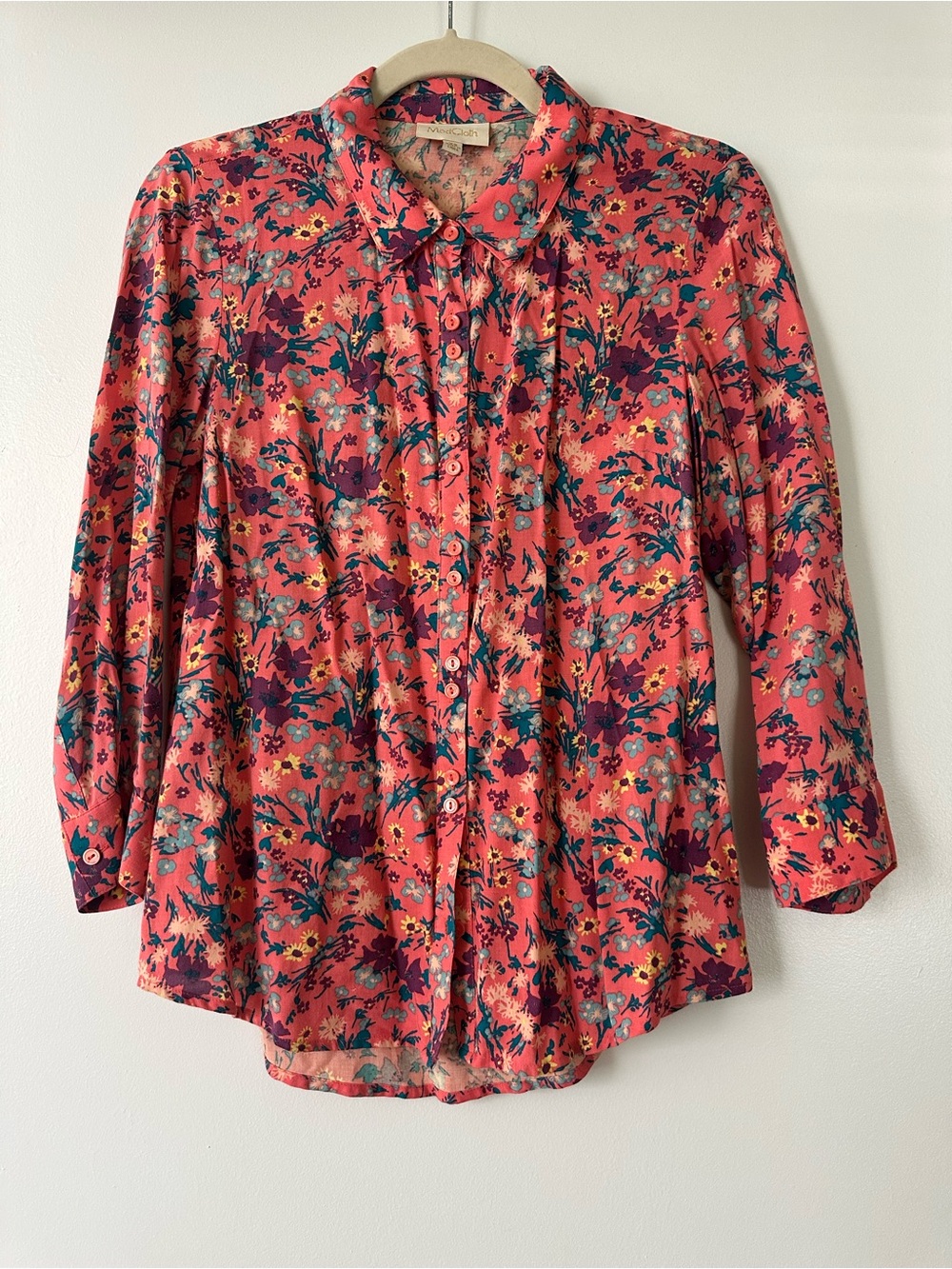 Floral ModCloth button-up